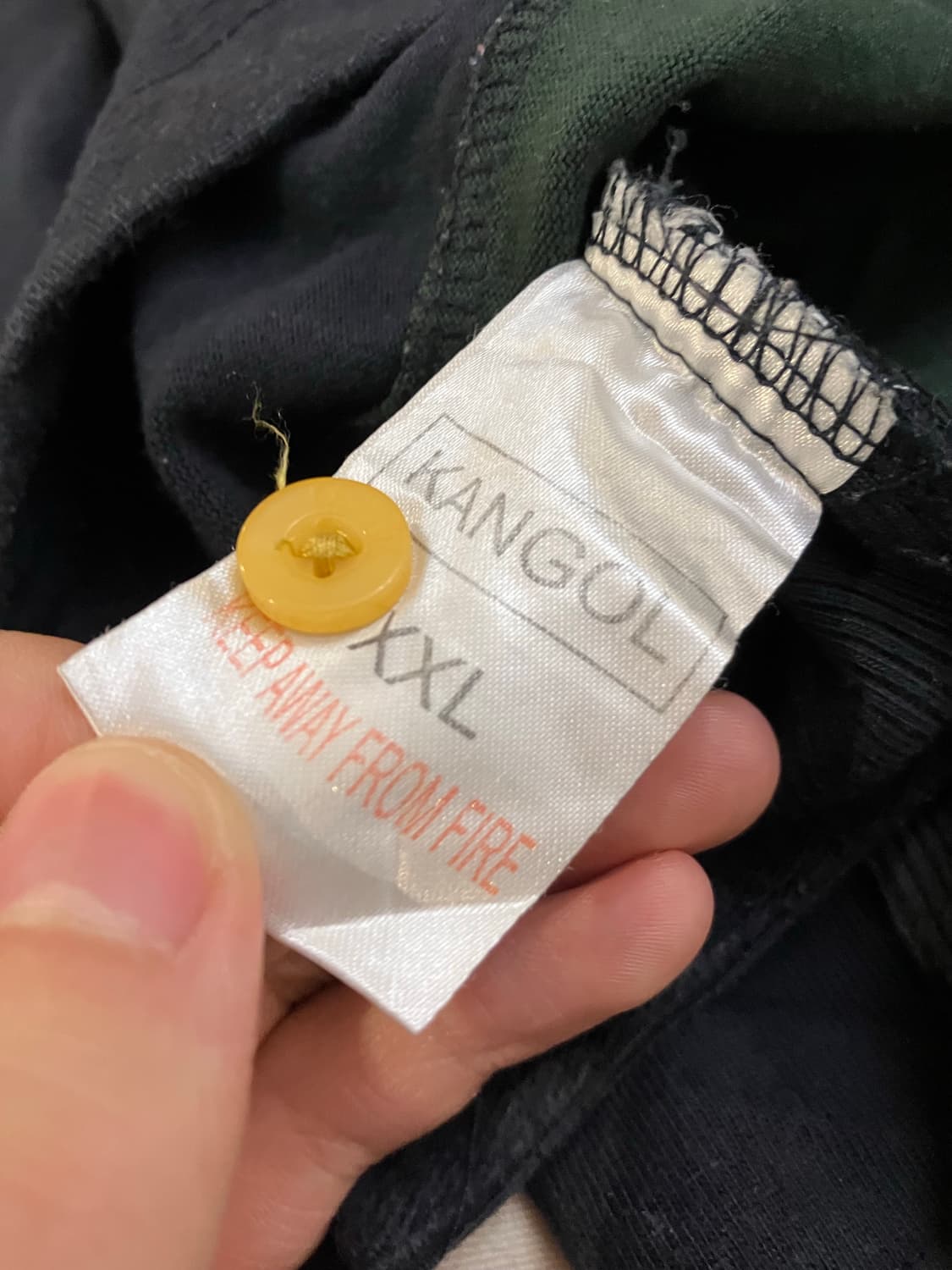 90s 빈티지 캉골 치프키프 긴팔 럭비 카라티 상품이미지6