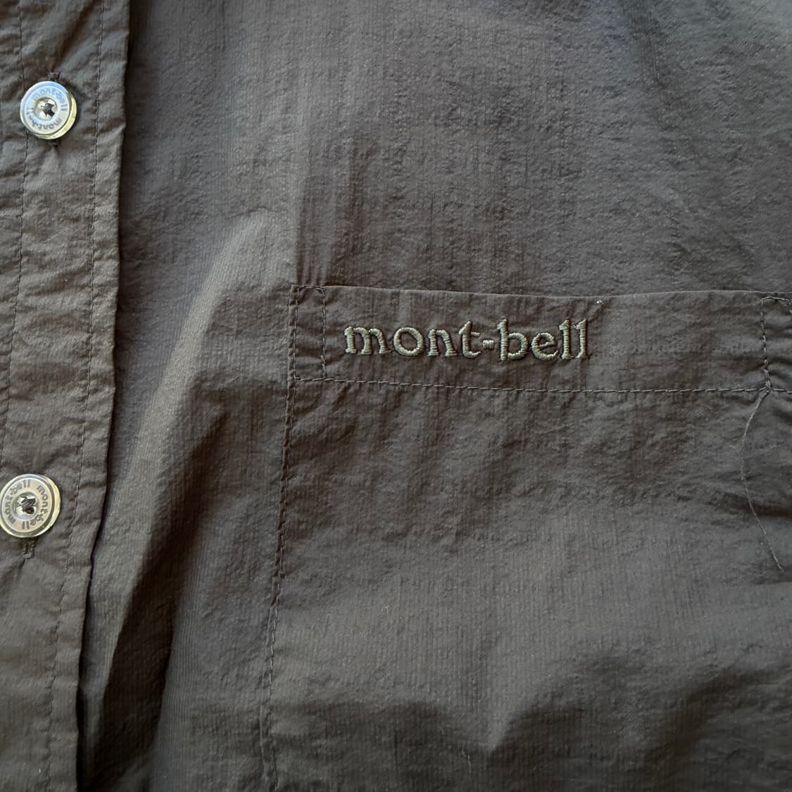 몽벨 나일론 하프 셔츠 상품이미지4