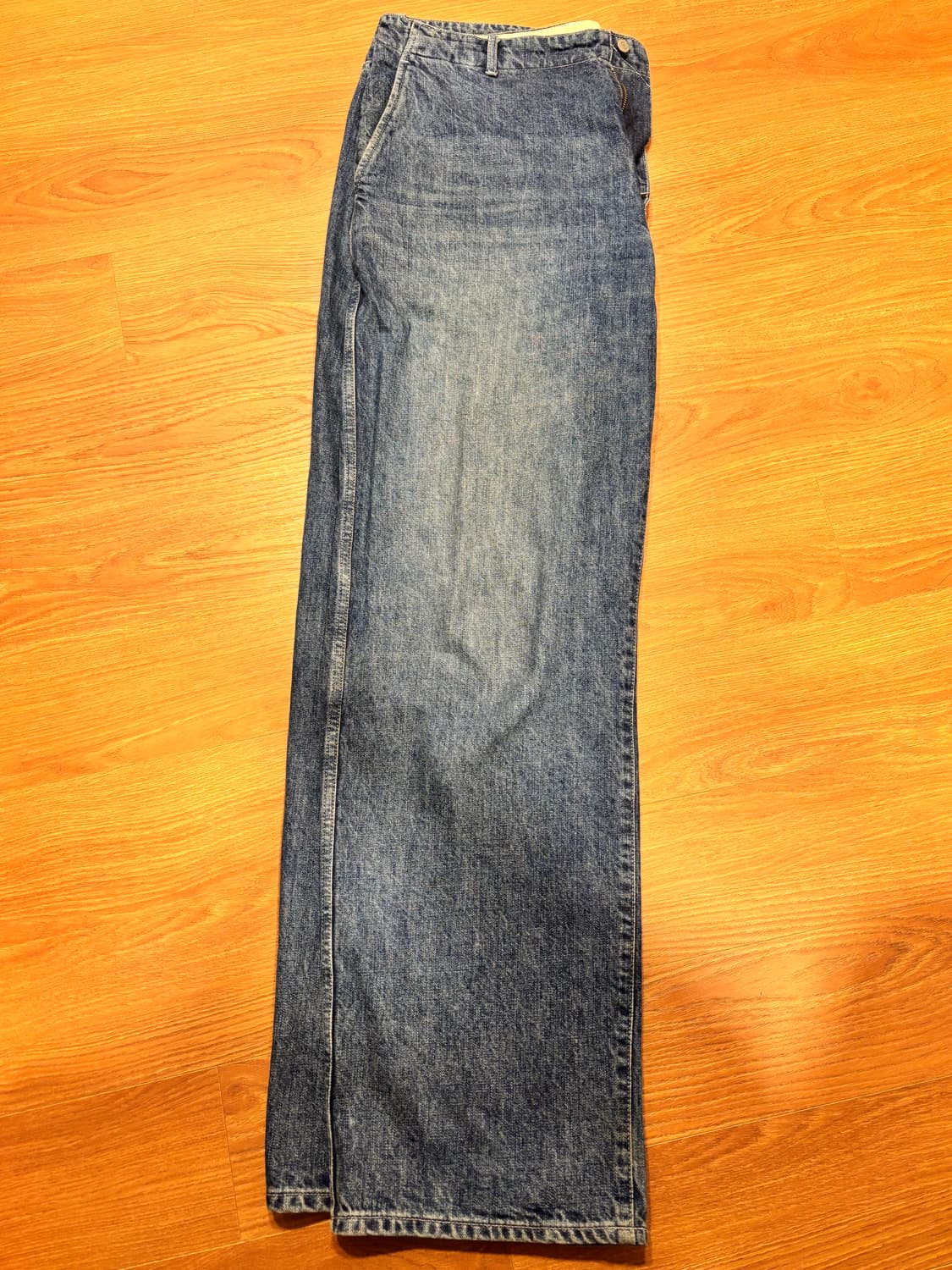 포터리 원워시 데님 미드 인디고 5사이즈 상품이미지3