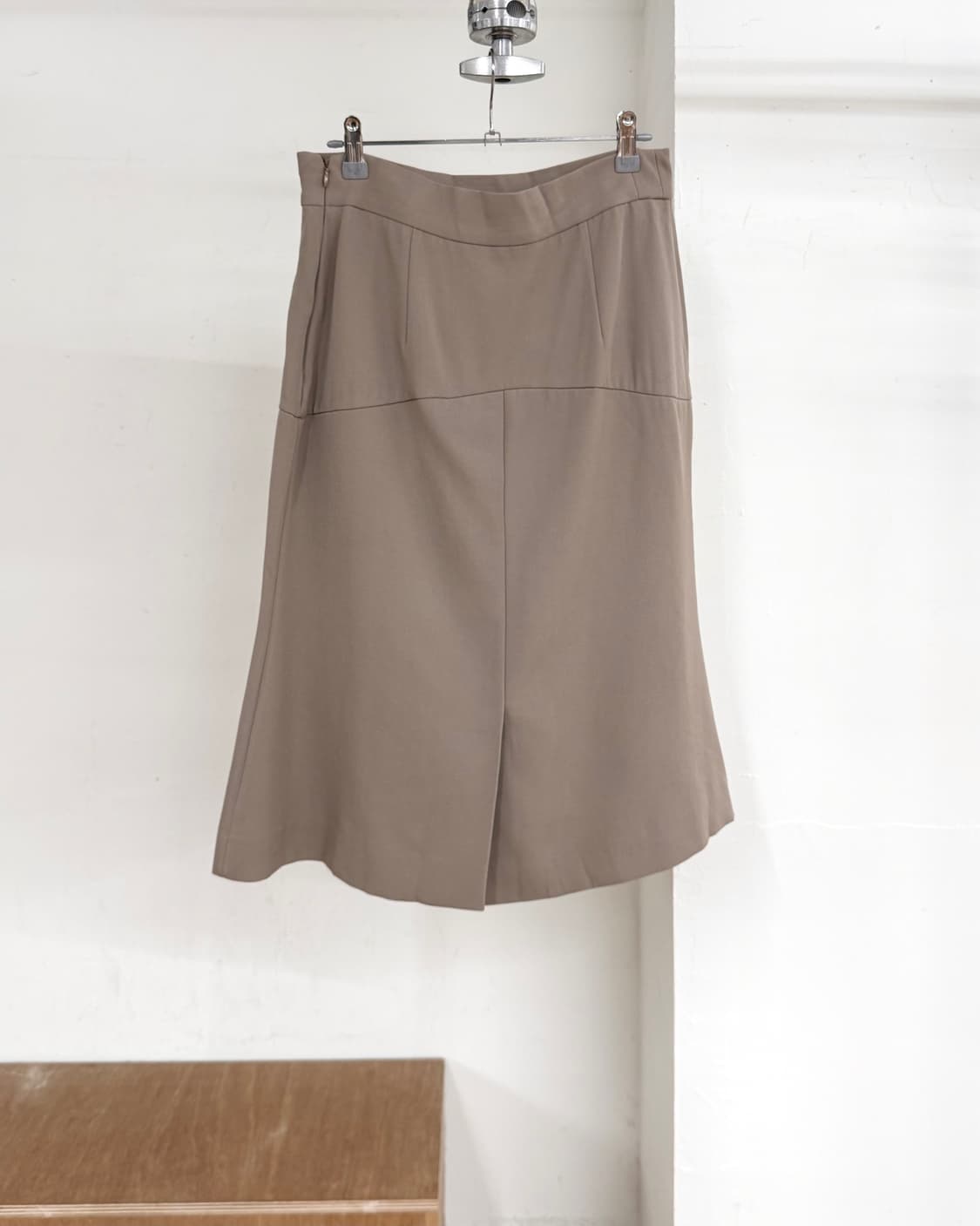 프라다 토프 센트럴 플리트 미디스커트 상품이미지4