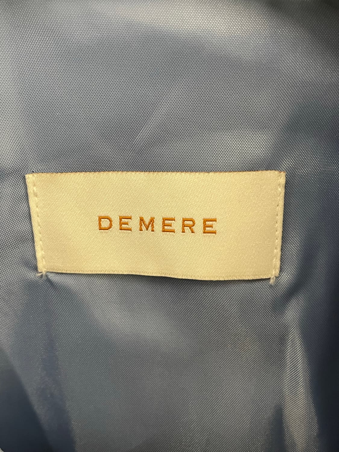 부부의 세계 김희애 착용 드미어 트렌치 코트 블루 FREE 상품이미지4