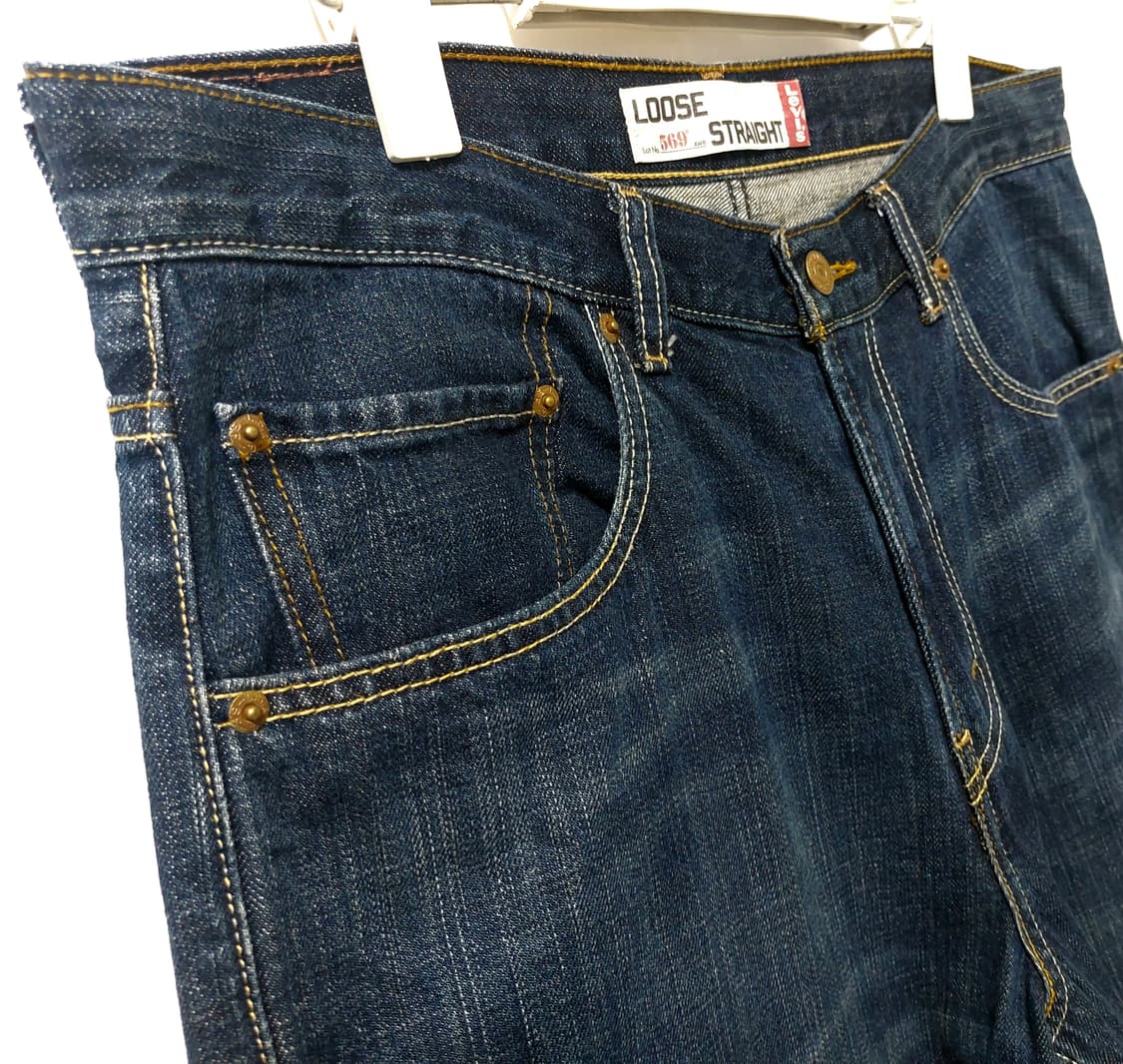 리바이스 569 데님 청바지 32 상품이미지4