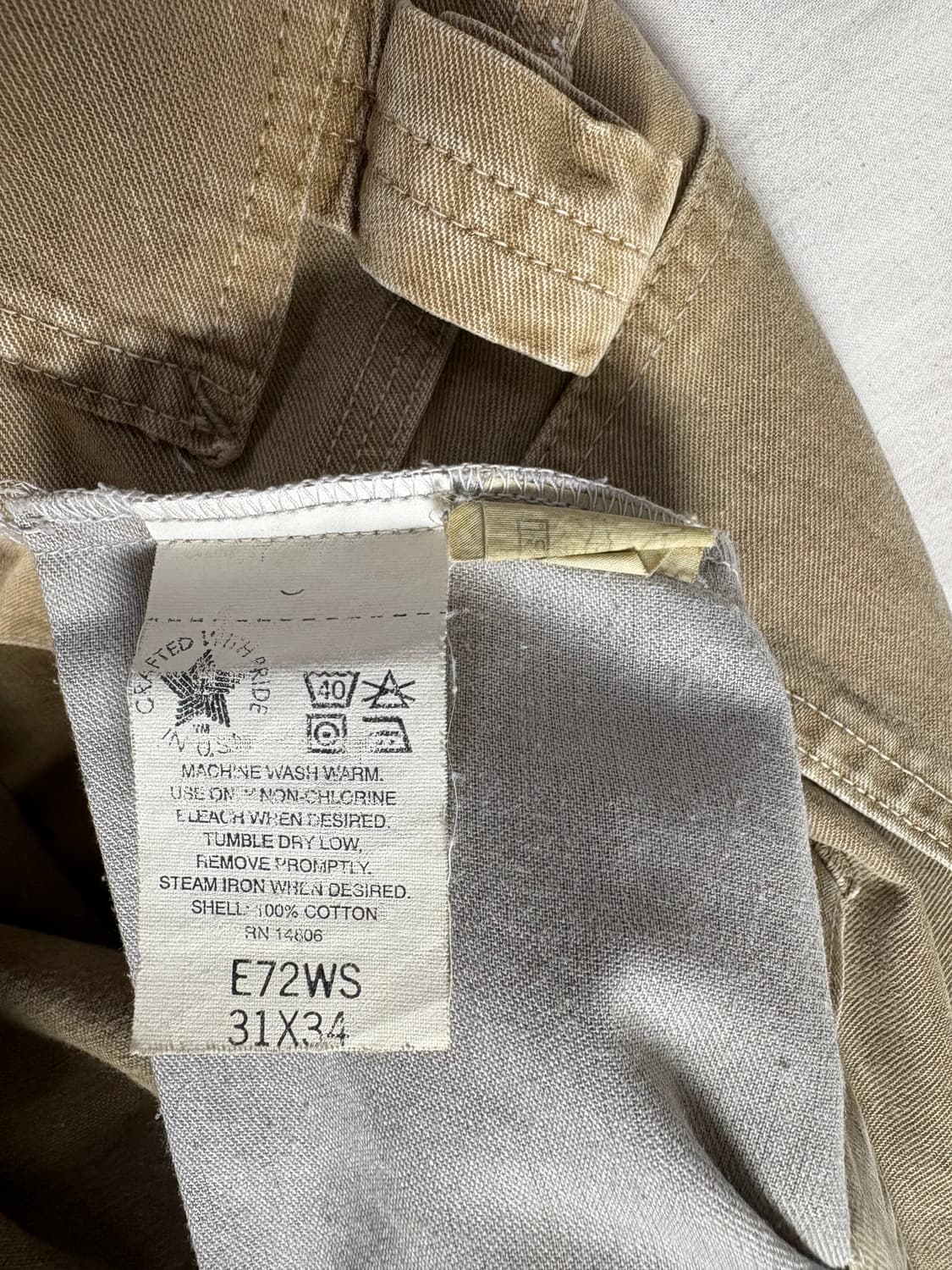 90s Carhartt 칼하트 카펜터 팬츠 30 상품이미지6
