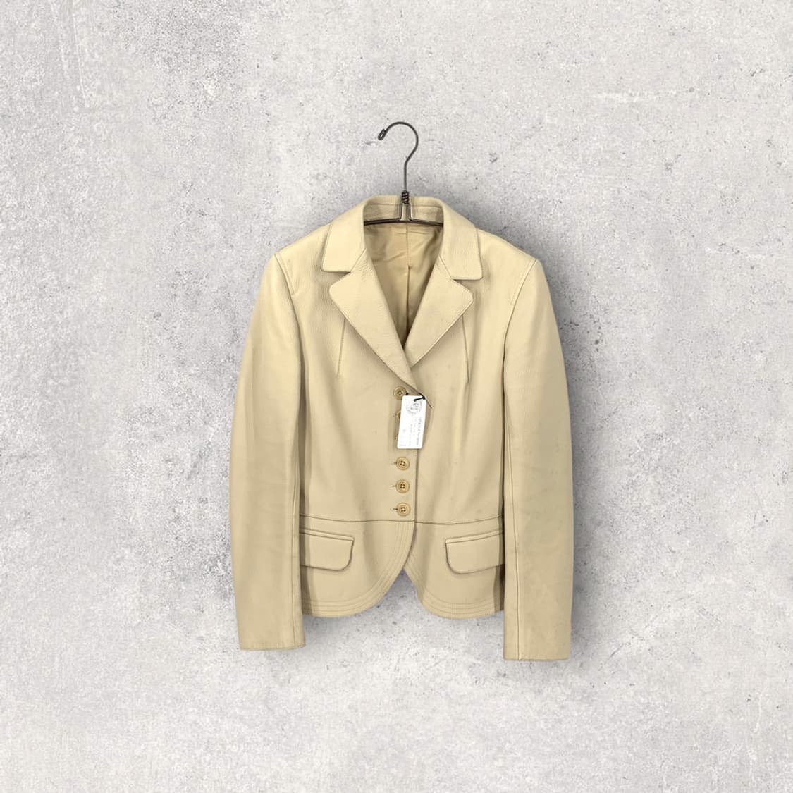 나오 타케코시 램스킨 6버튼 블레이저 상품이미지1
