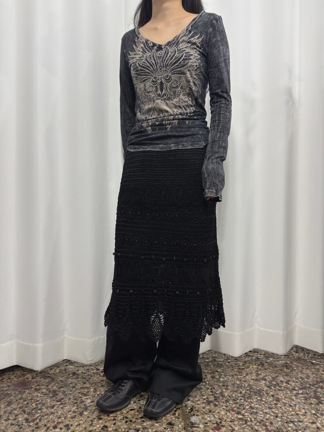 net design skirt 상품이미지5