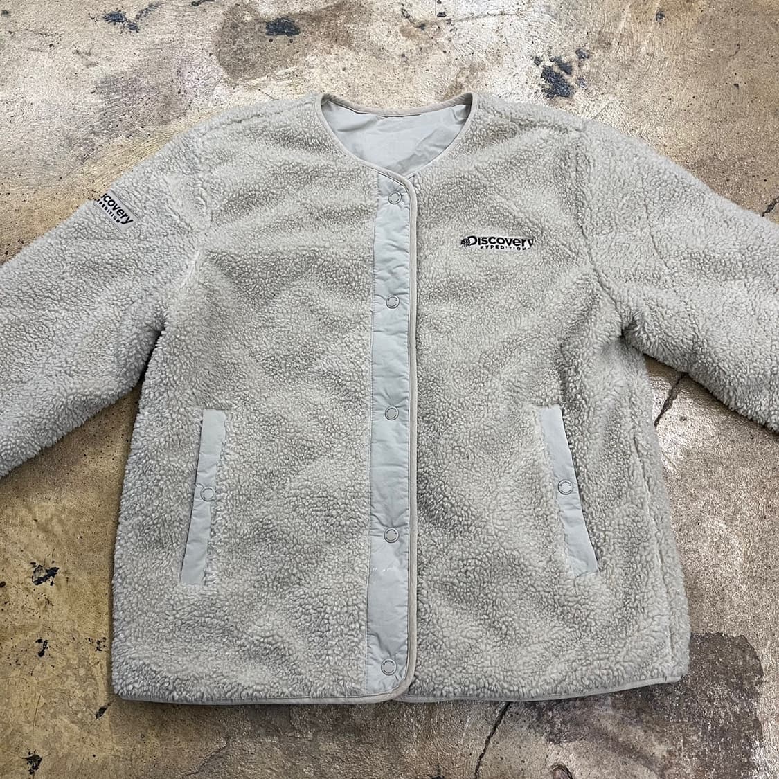 [정품/90] 디스커버리 익스페디션 양면 뽀글이 플리스 자켓 b14 상품이미지3