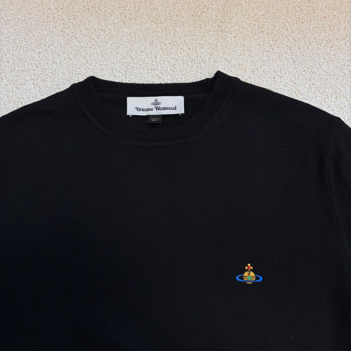비비안웨스트우드 클래식 라운드넥 니트 상품이미지2