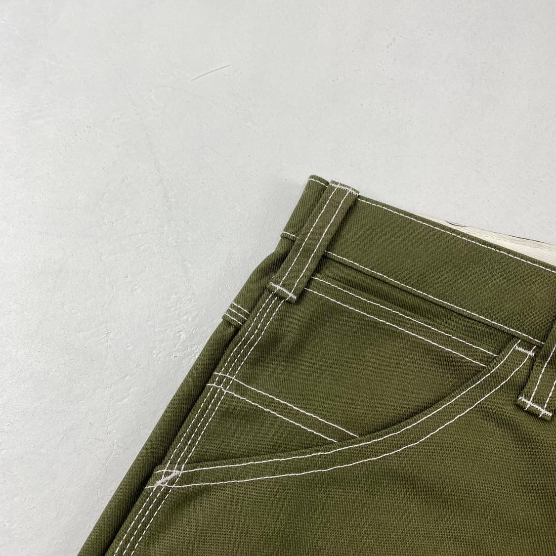 디키즈 포켓 스티치 카키 치노 워크 팬츠 (36) 상품이미지5