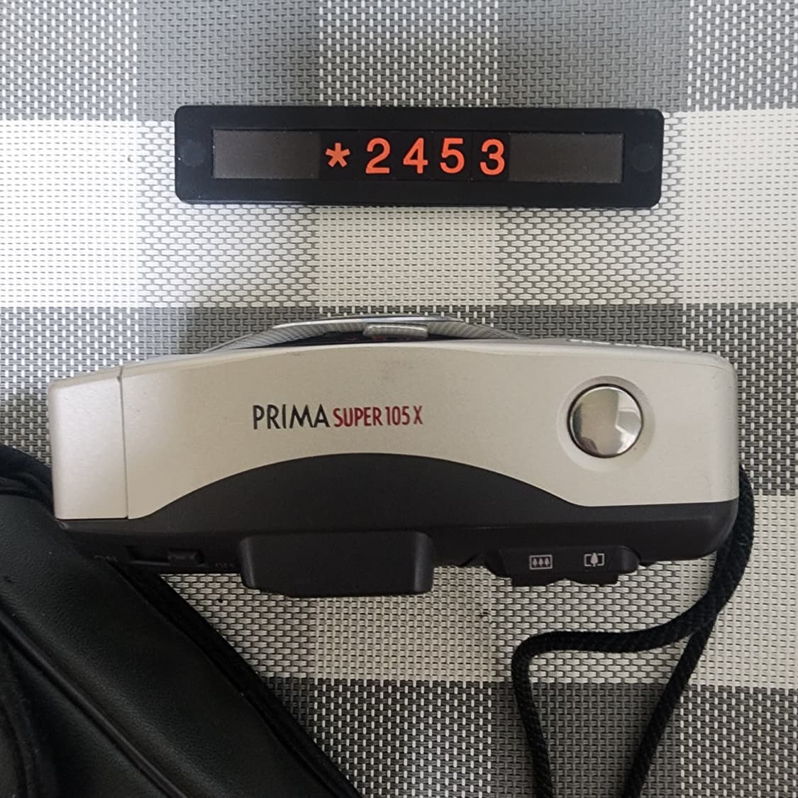 캐논 프리마 슈퍼 105 X 데이터백 필름카메라 파우치포함 상품이미지2