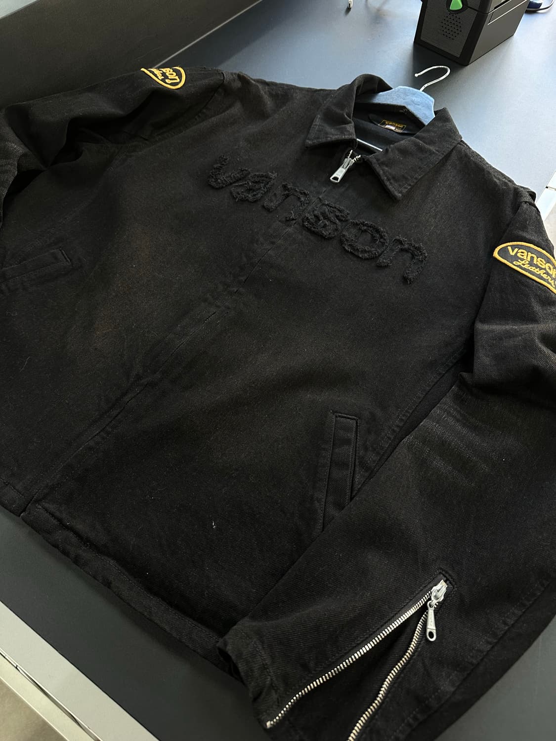 벤슨 입체로고 플라잉스타 데님자켓 상품이미지5