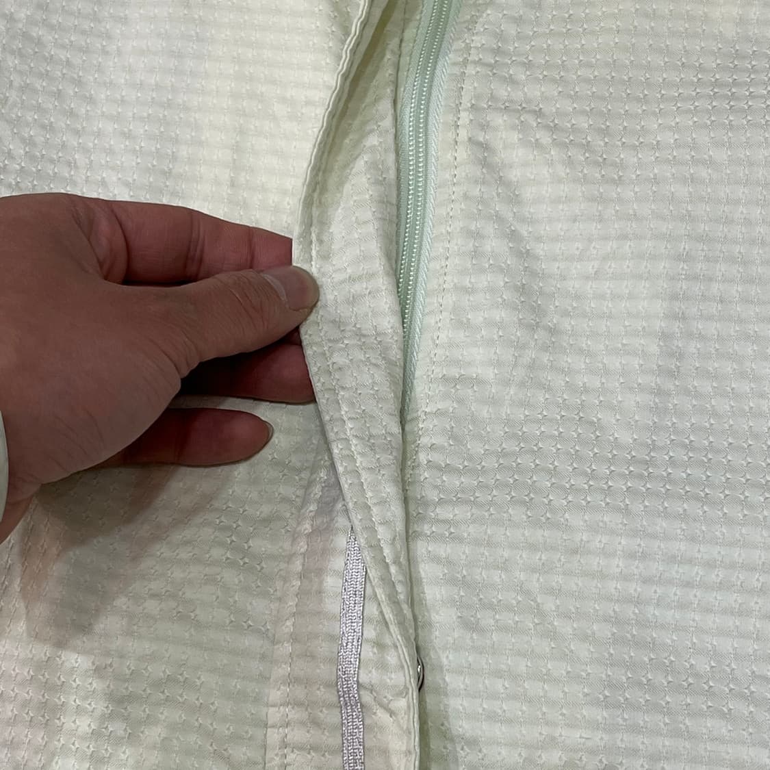  꾸레쥬 히든 집업 스윙 자켓 y15974 상품이미지4