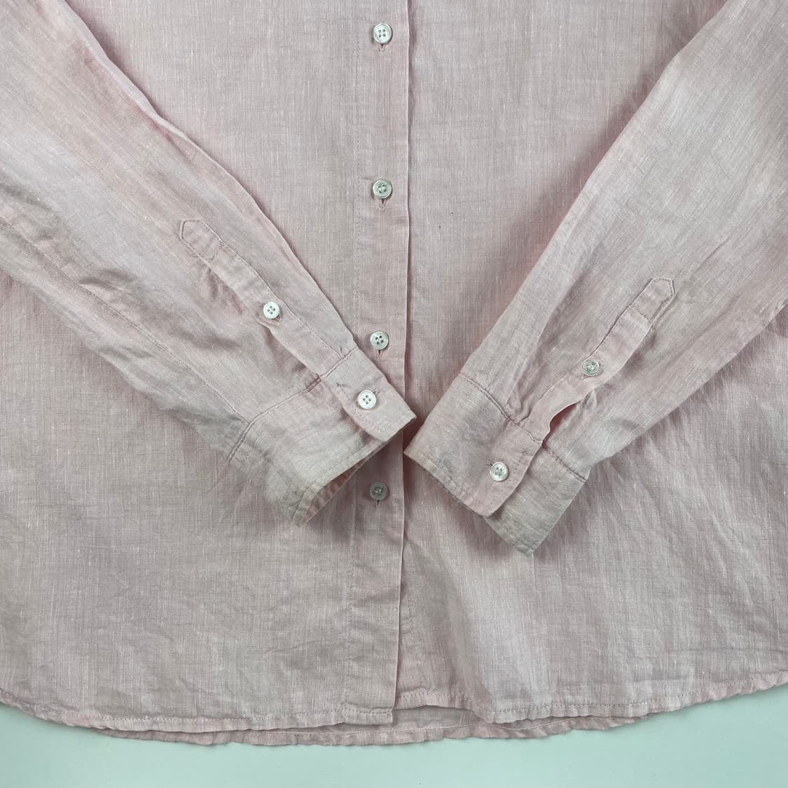 라코스테 린넨 셔츠 M 상품이미지5