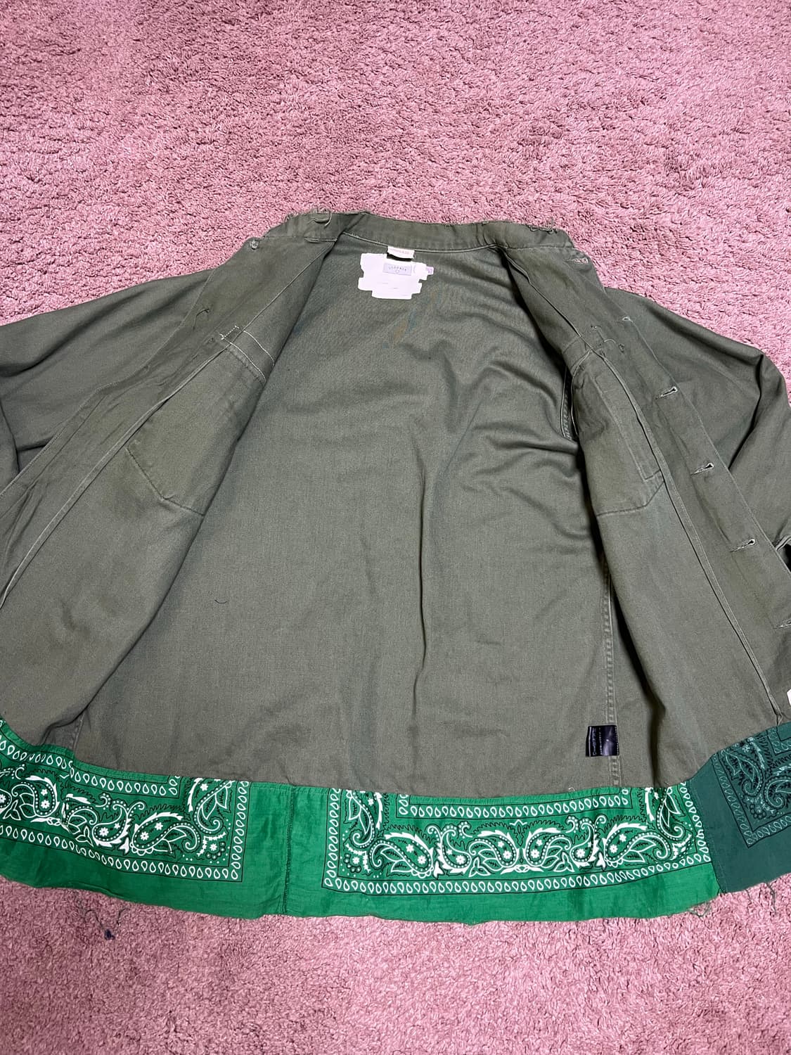 old park 올드파크 밀리터리 반다나 자켓 상품이미지7