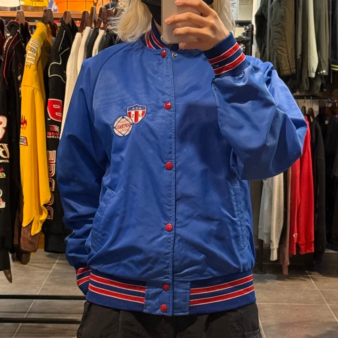 [NO.9]MVP 새틴 바시티 자켓 상품이미지2