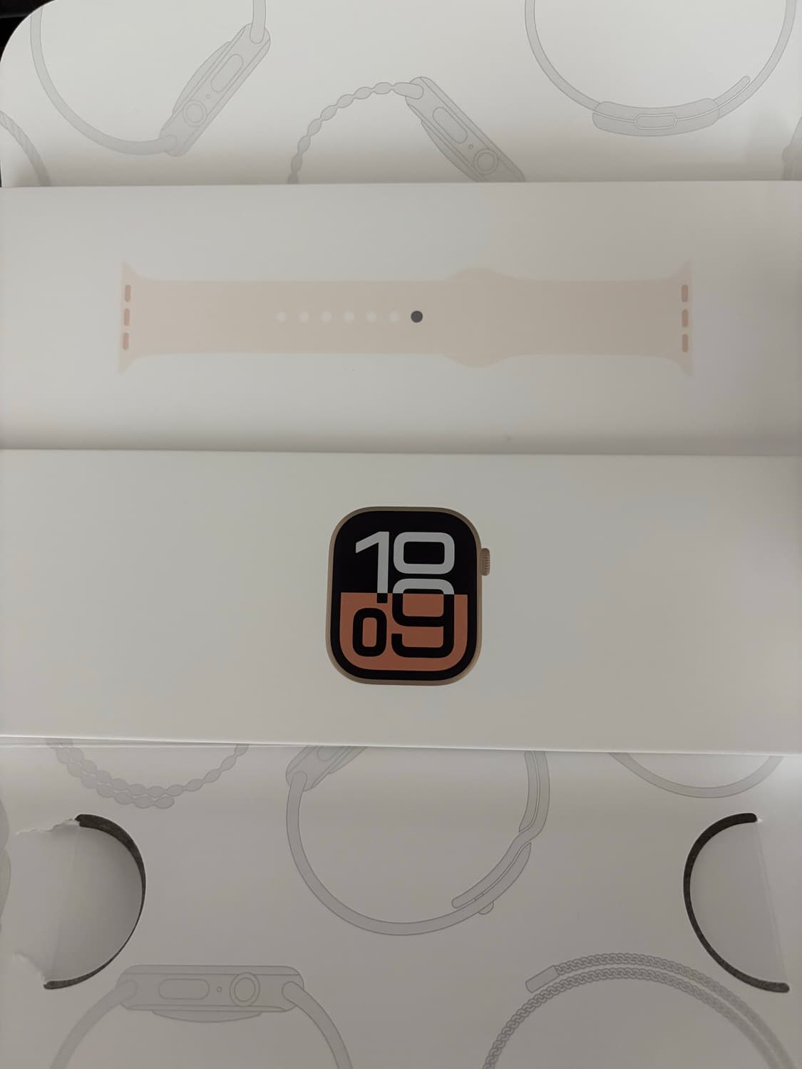 애플워치 시리즈 10 46mm gps+셀룰러 로즈 골드 상품이미지4