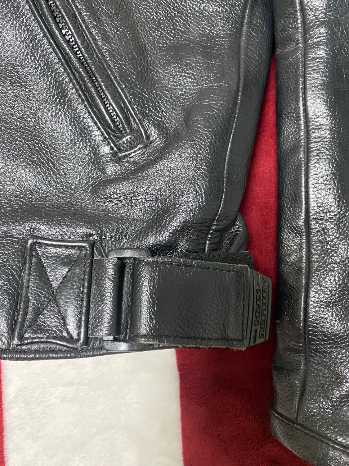 알렌네즈 라이더 가죽자켓 상품이미지3