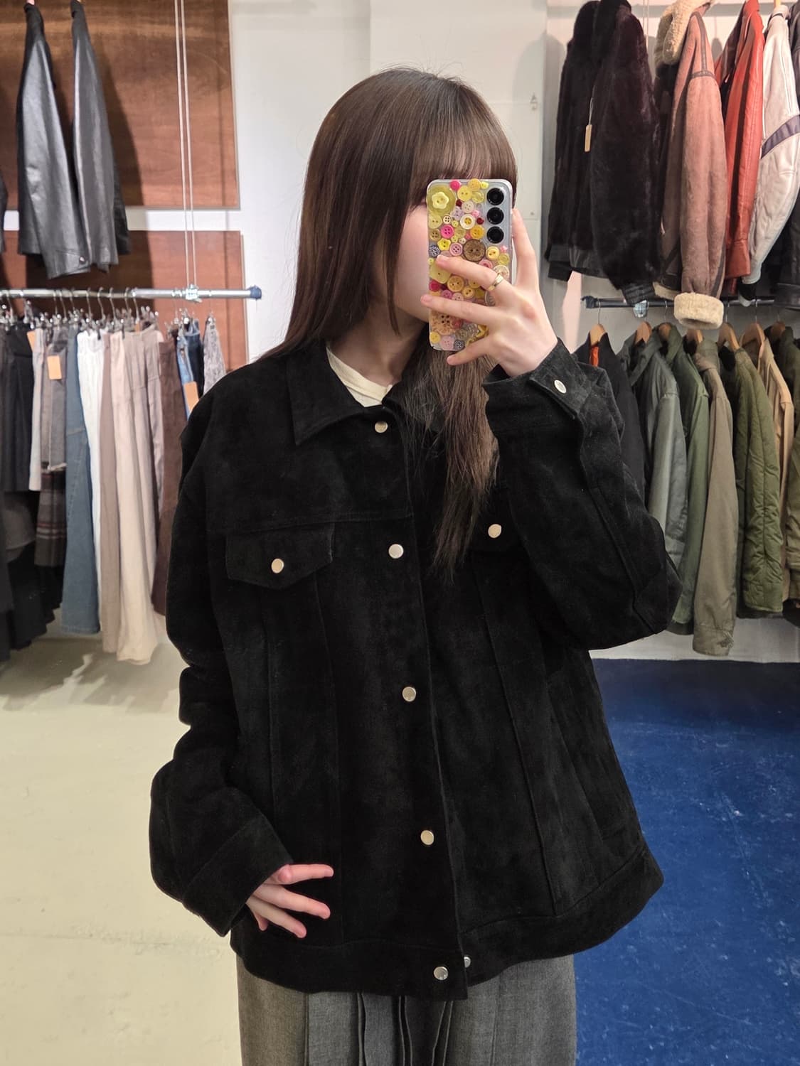 Noir Larmes 느와르 라르메스 스웨이드 자켓 상품이미지4