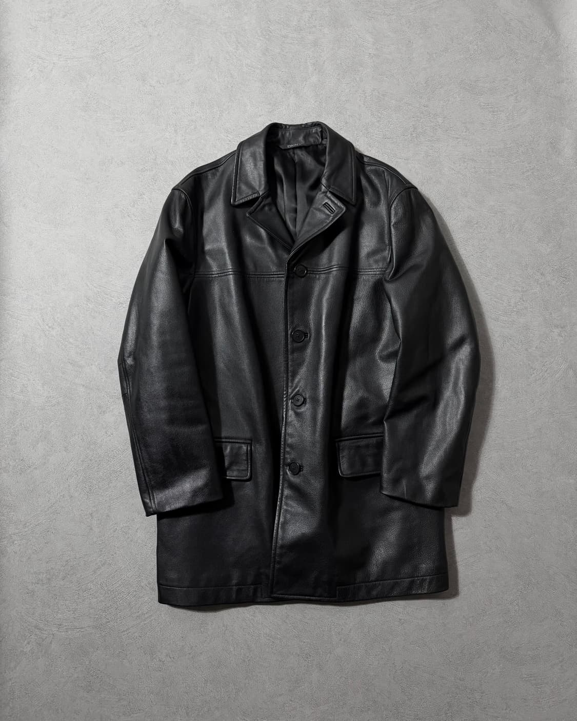 DKNY 레더카코트 상품이미지1