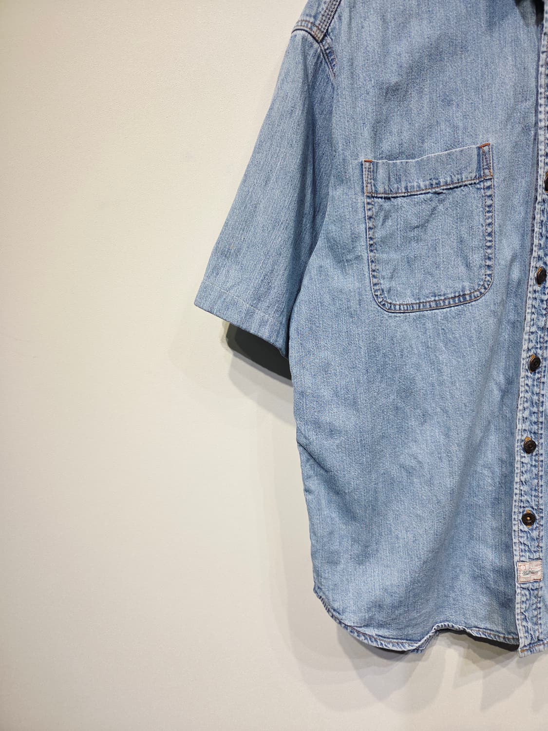 리바이스 시그니처 반팔 데님 셔츠 상품이미지4