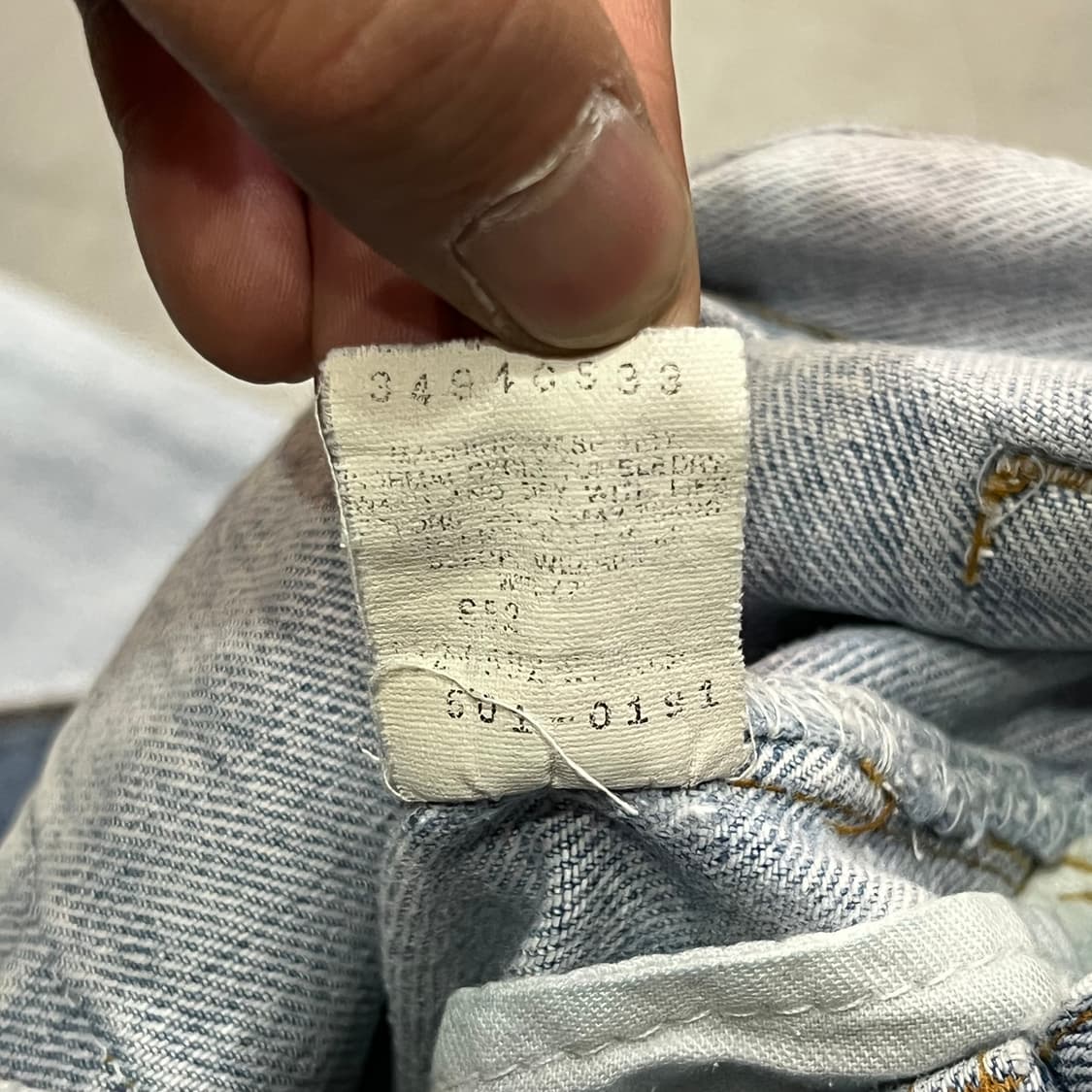  USA 리바이스 501 데님 팬츠 y14792 상품이미지10