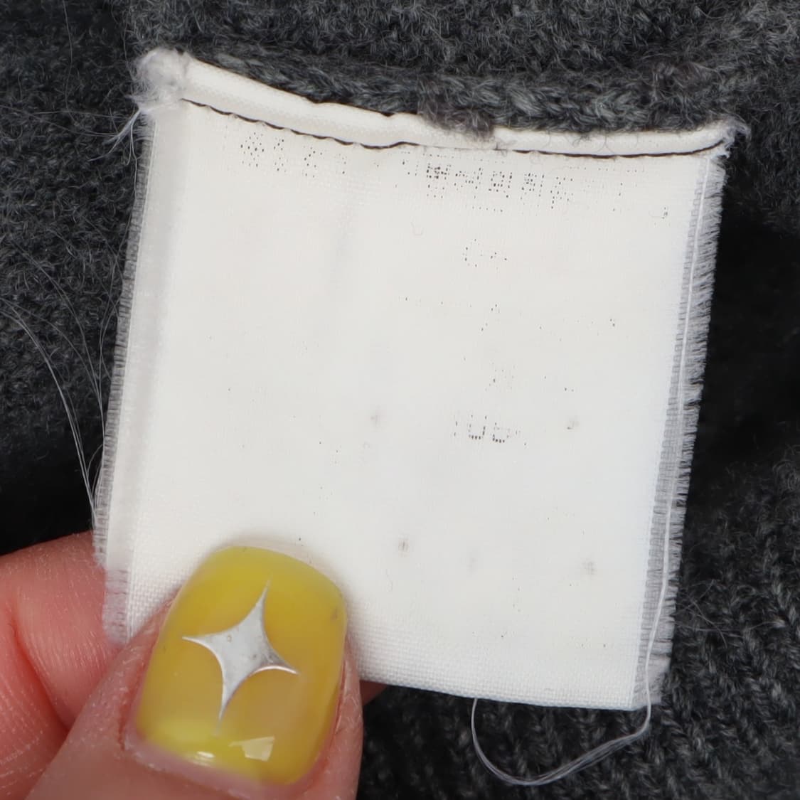 폴로 랄프로렌 챠콜그레이 램스울 브이넥 니트 상품이미지9