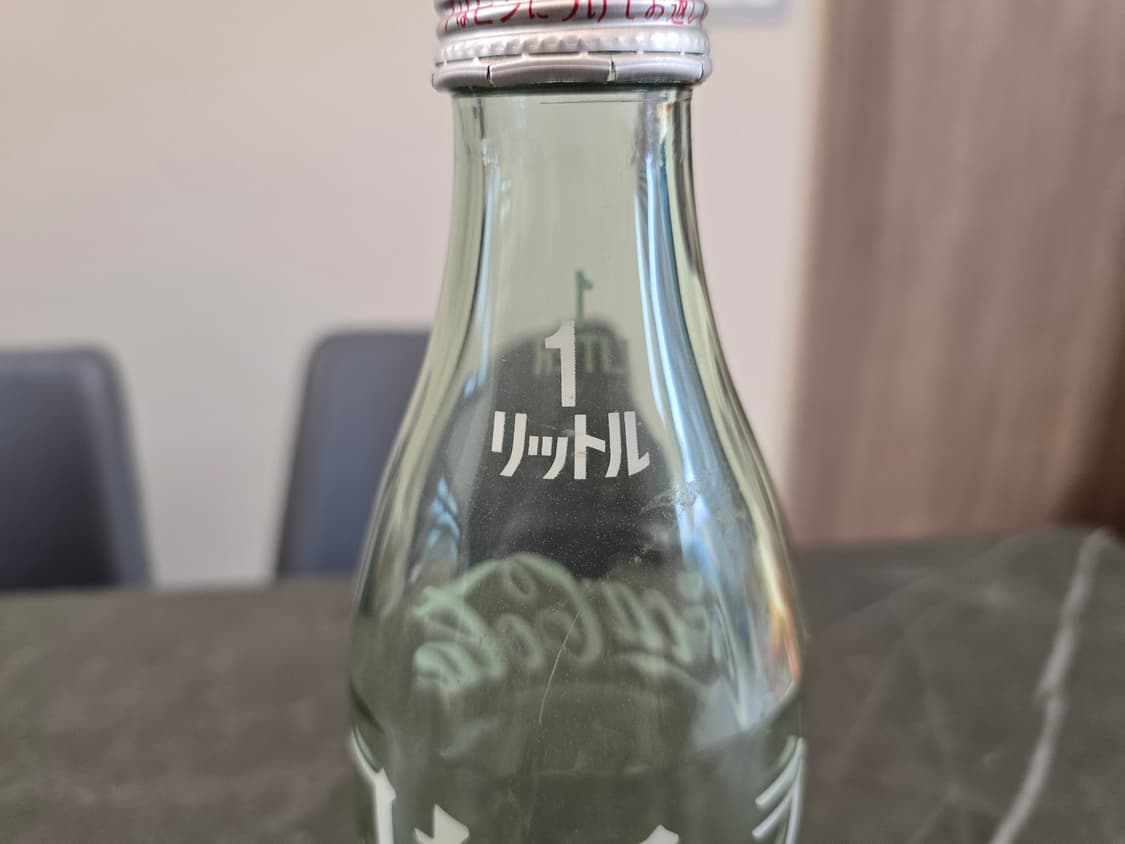 빈티지 일본 코카콜라 1리터 병 상품이미지5