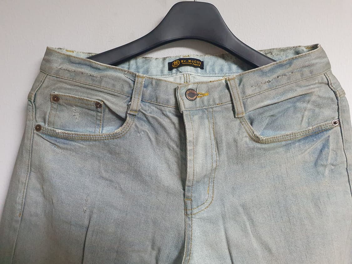 워싱데님 일자핏 청바지)31 상품이미지5