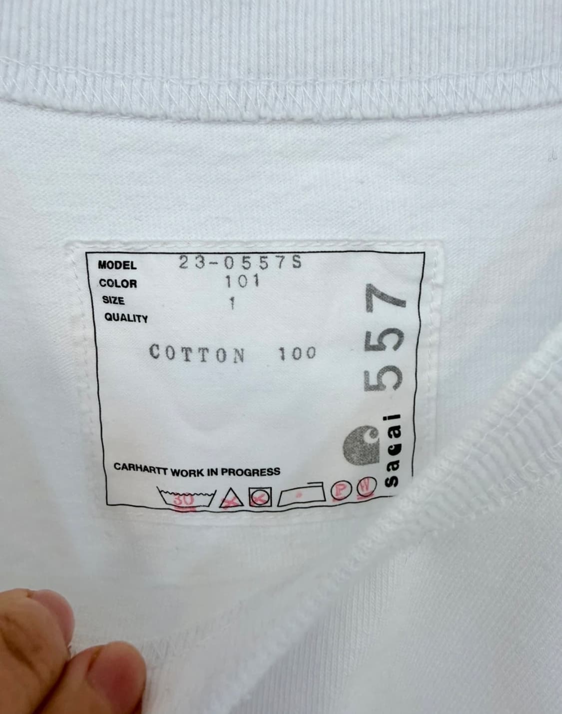 사카이 칼하트 티셔츠1사이즈 상품이미지8