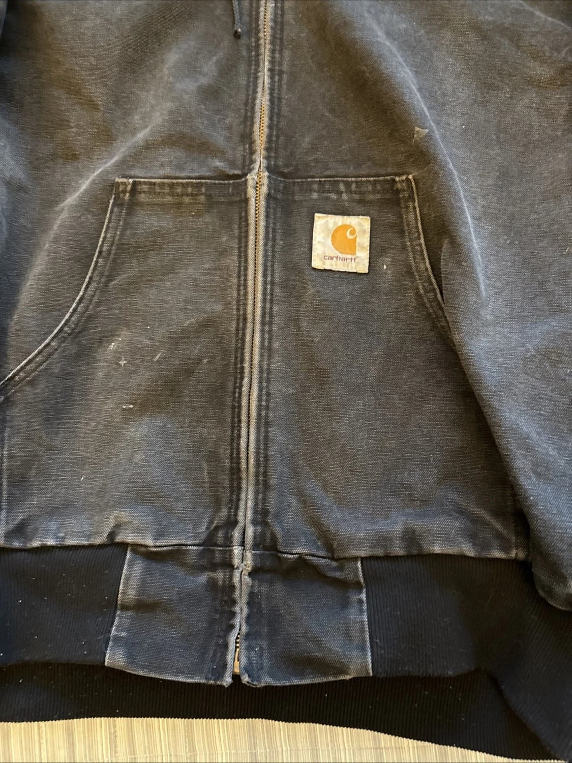 칼하트 JR105 빈티지 액티브 자켓 블랙 상품이미지3