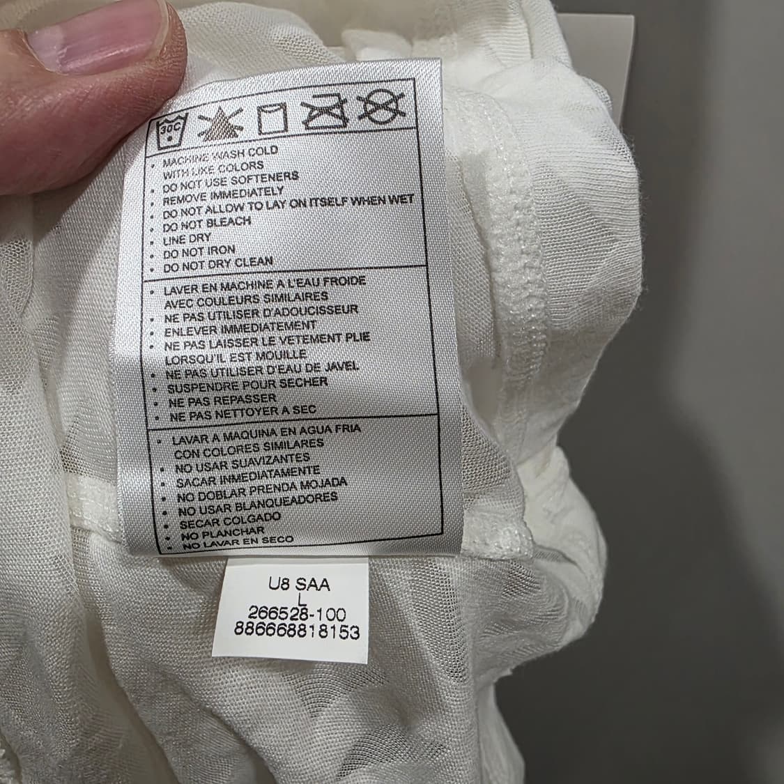 나이키 드라이핏 여성 기능성 스포츠 나시티 (새상품) 상품이미지6