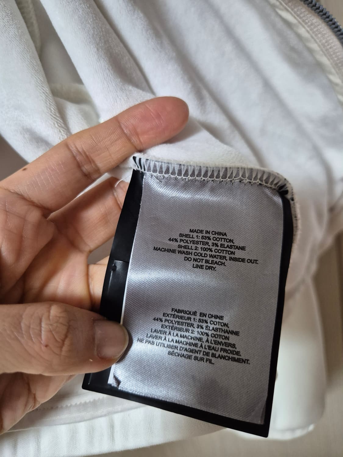 (정품) 무스너클 브로드뷰 버니  집업 후드 플라스터 xs 상품이미지7