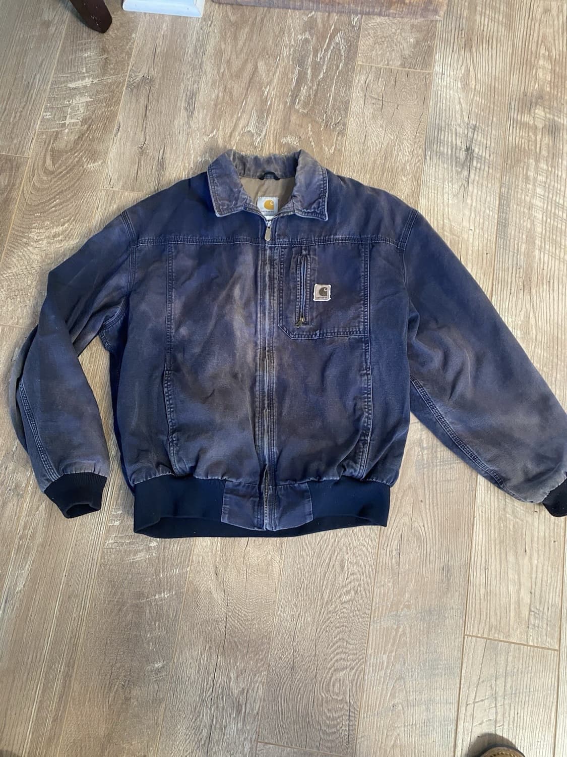 칼하트 J163 디트로이트 자켓 다크 네이비 상품이미지1