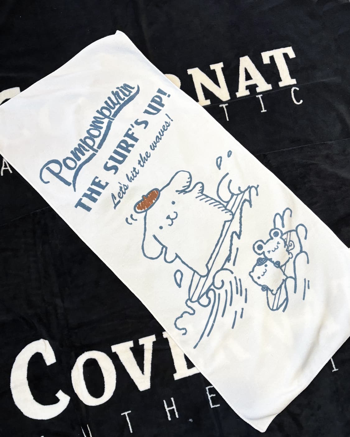 일본빈티지 폼폼푸린 비치 타월 상품이미지1