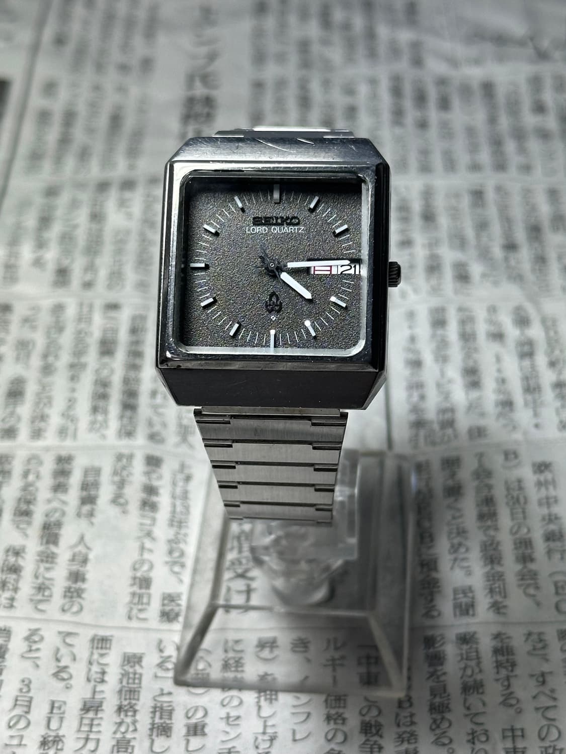 SEIKO lord quartz square 상품이미지2