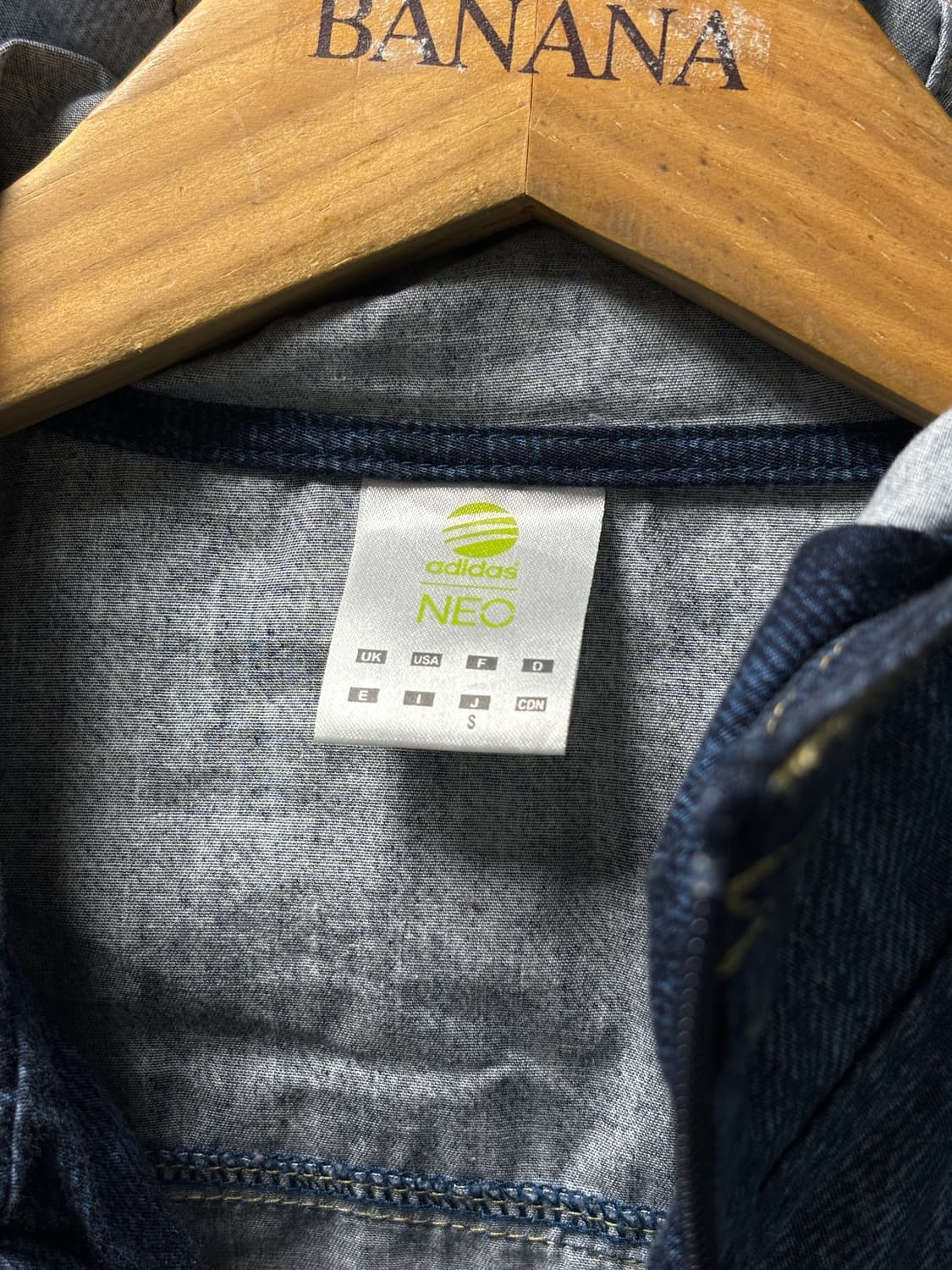 아디다스 네오 데님 프린트 자켓 상품이미지4