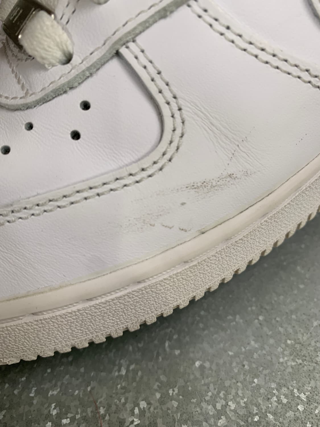 나이키 에어포스 1 화이트 260 상품이미지6