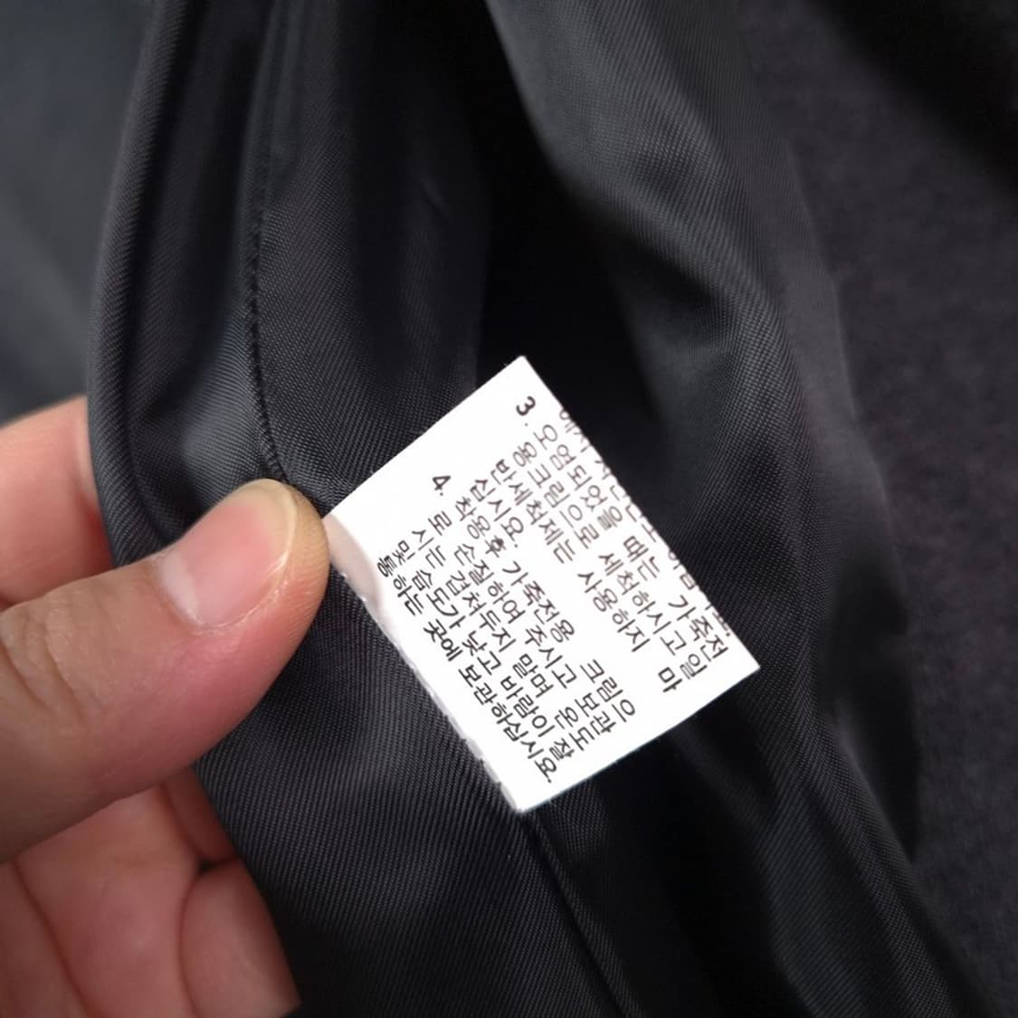 빈티지 블랙 레더 하프 코트 66 상품이미지8