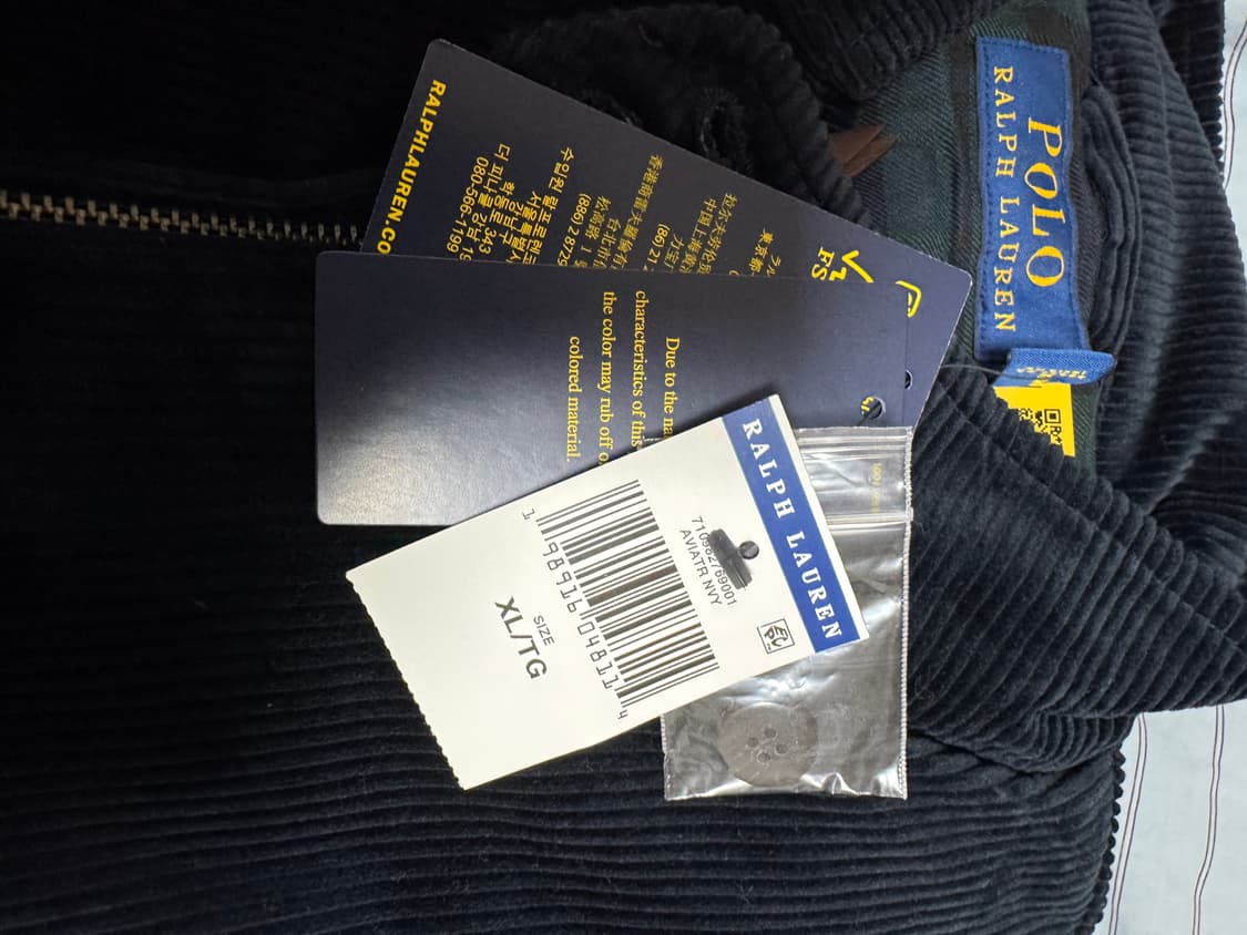 [xl] 폴로 바라쿠타 코듀로이 네이비 상품이미지2