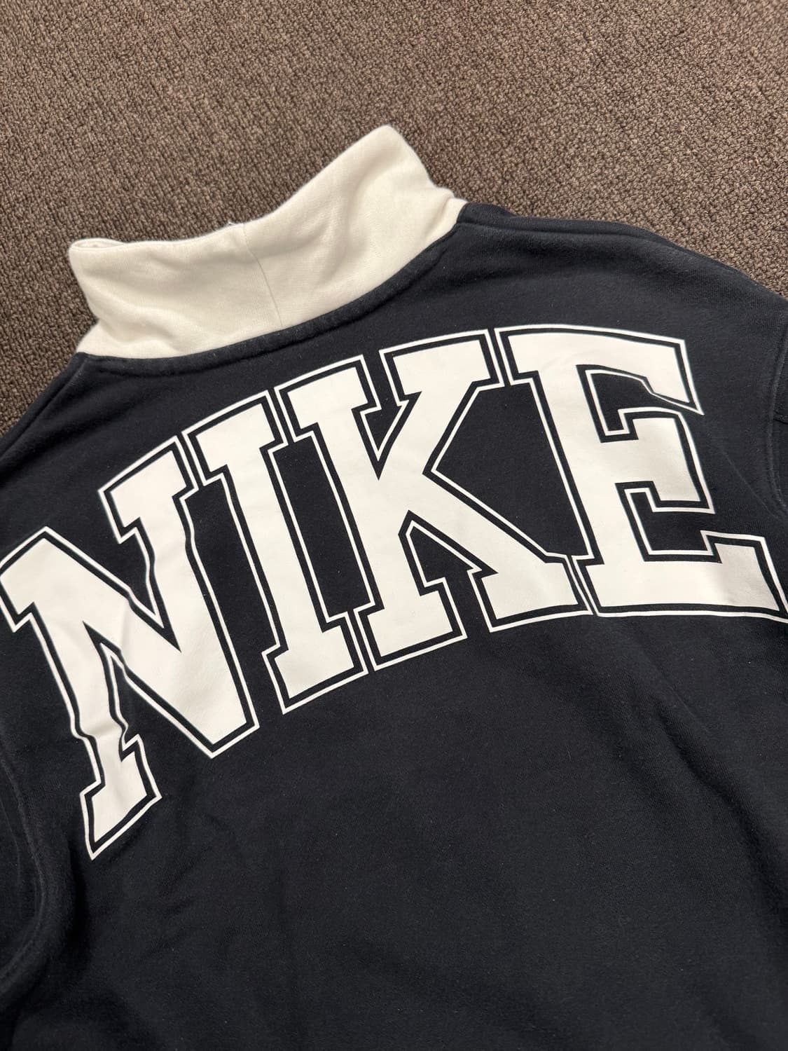 L)나이키 빈티지 크롭 하프집업 스웻셔츠 상품이미지5