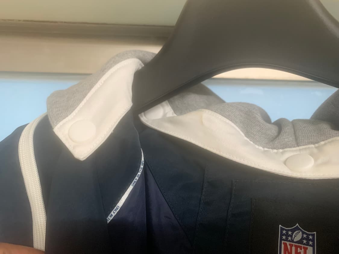 NFL 바시티 후드탈부착 2XL 판매 합니다 상품이미지7