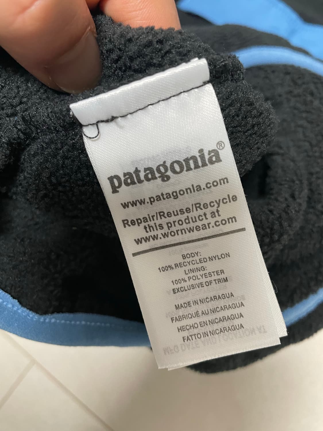 파타고니아 신칠라 블랙 라지 상품이미지4