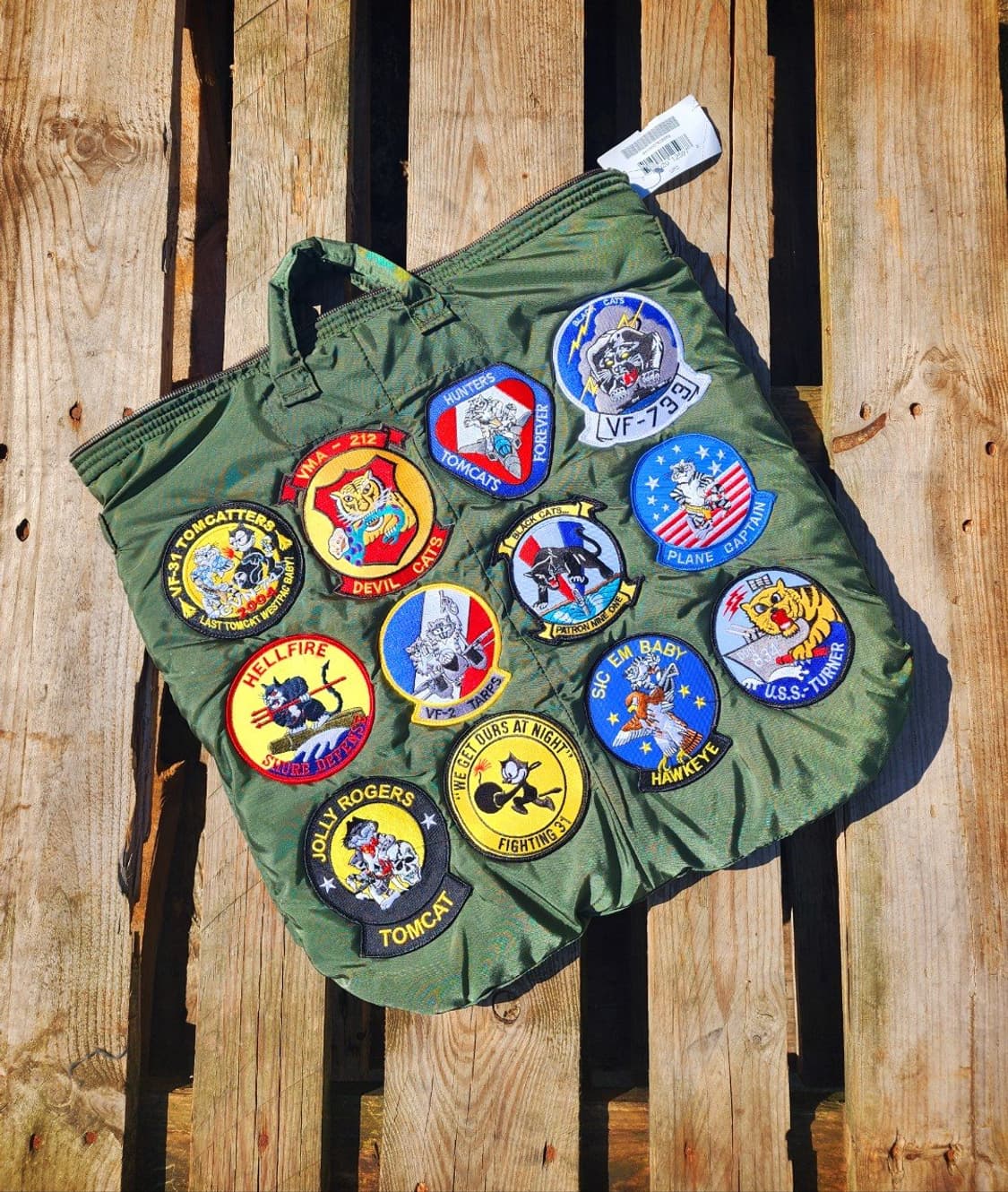 미 공군 조종사용 헬멧 가방 상품이미지2