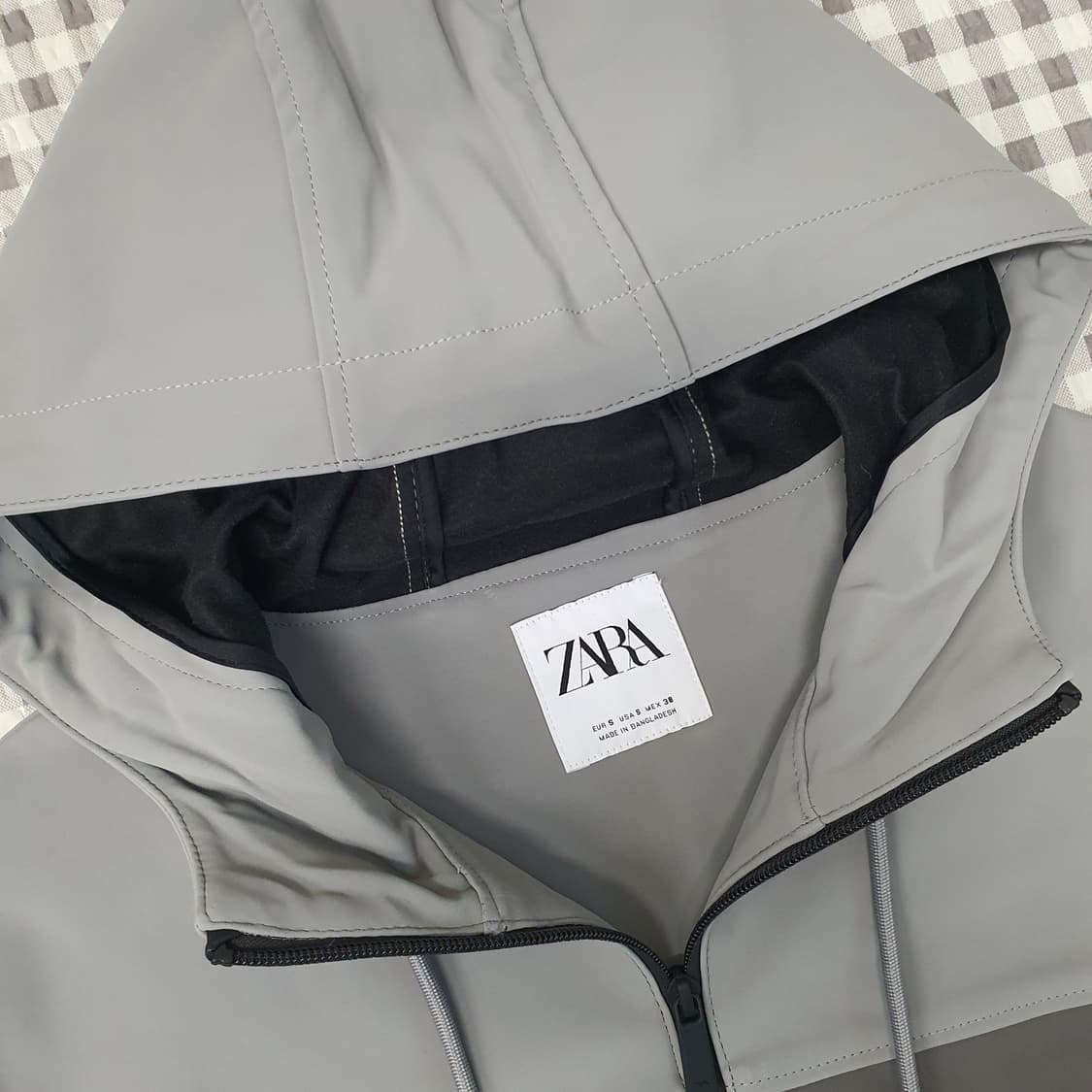 자라 바람막이 후드집업 자켓 남자95 상품이미지2