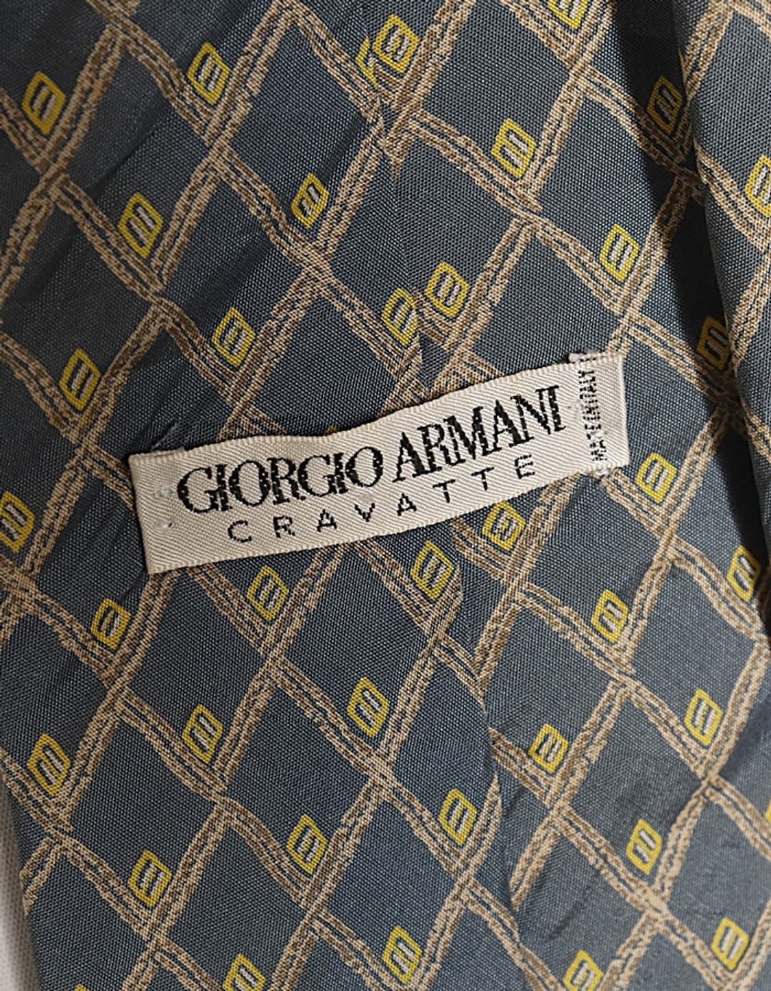 GIORGIO ARMANI Pattern Silk Tie 상품이미지4