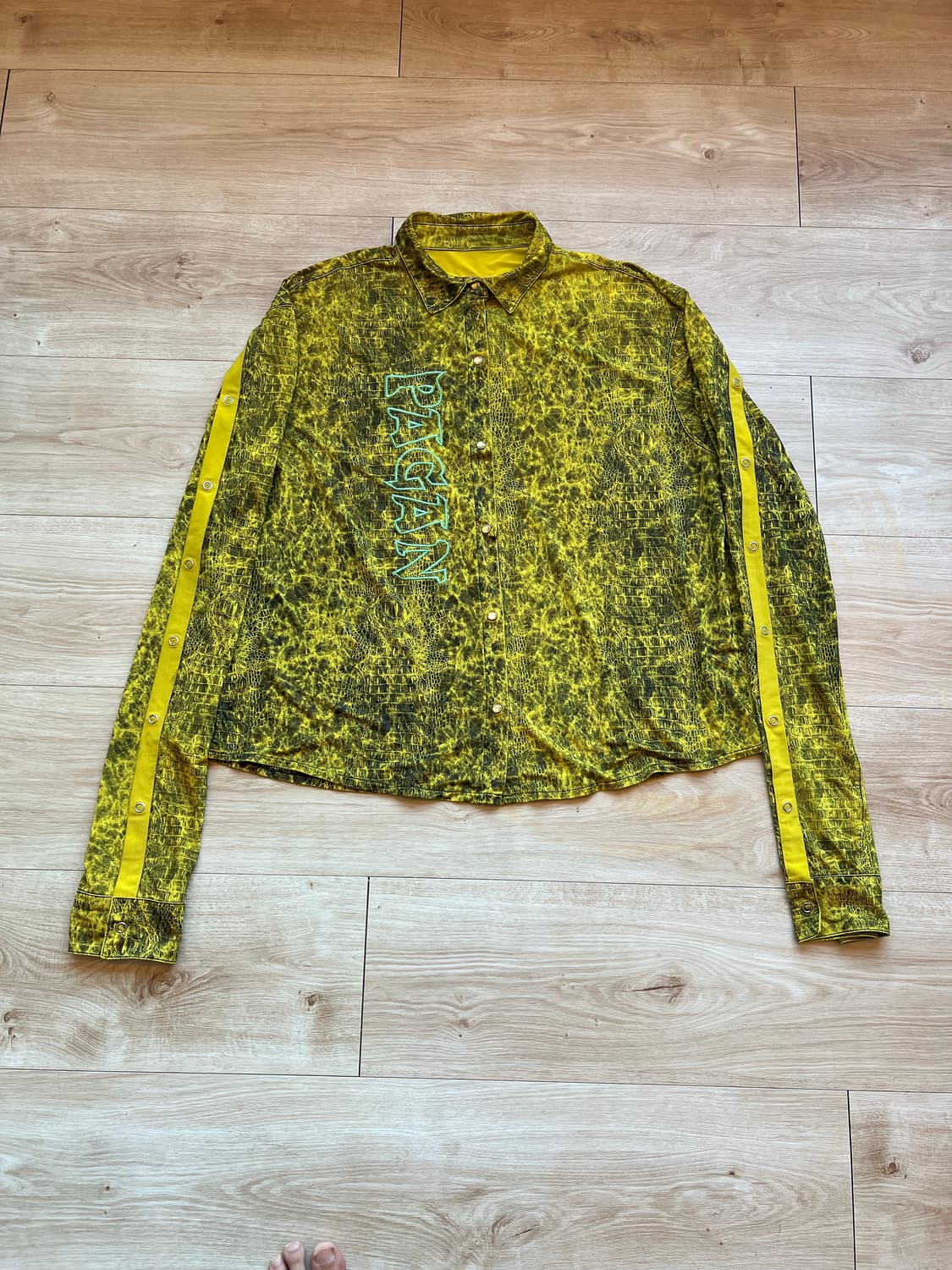 Skoot 크로커다일 프린팅 셔츠  상품이미지1