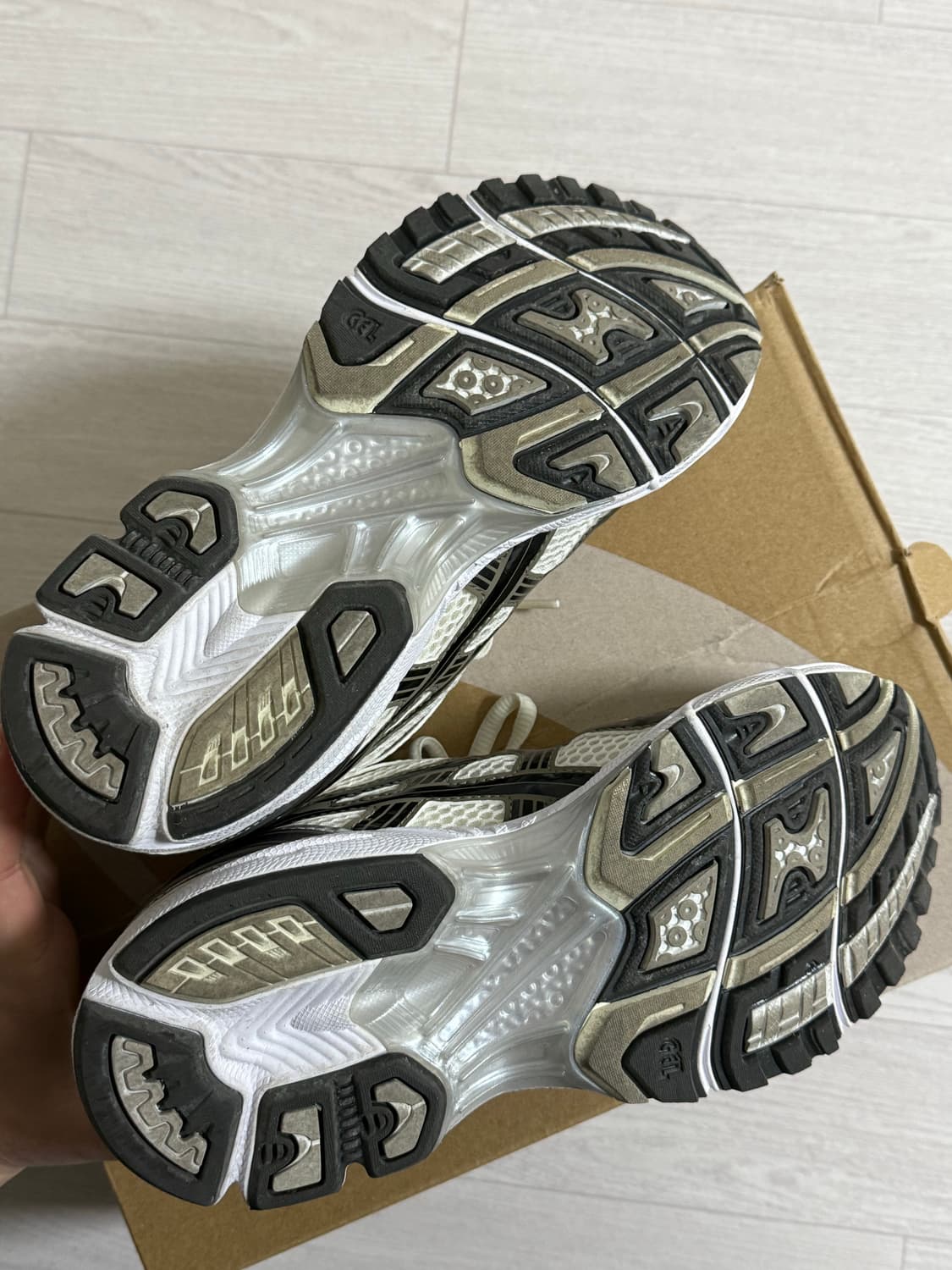 아식스 젤 카야노 14 크림 블랙 상품이미지6