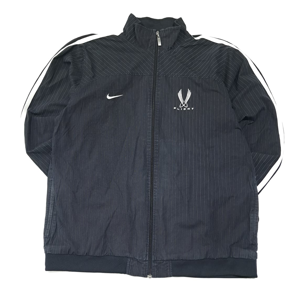 CL653 L 나이키 스톰핏 00s 핀스트라이프 바람막이 아노락 자켓 상품이미지1