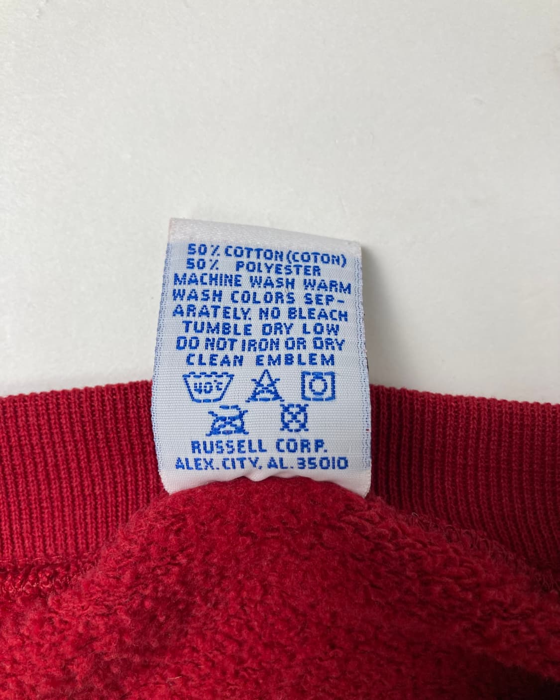 90s Russell Sweatshirt (red) 상품이미지4
