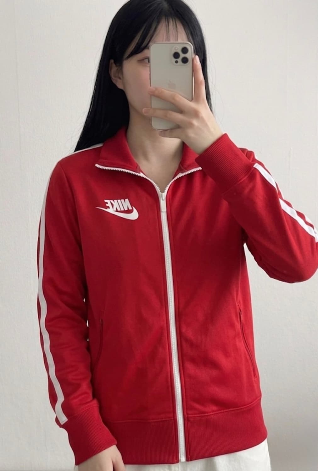 [A급] 포인트 쨍쨍❤️나이키 트랙 자켓 레드 M 상품이미지1
