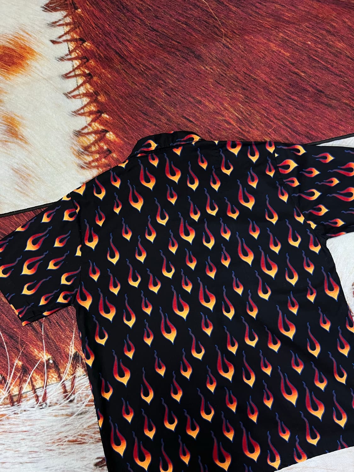 NO BOUNDARIES FLAME SHIRT 상품이미지5